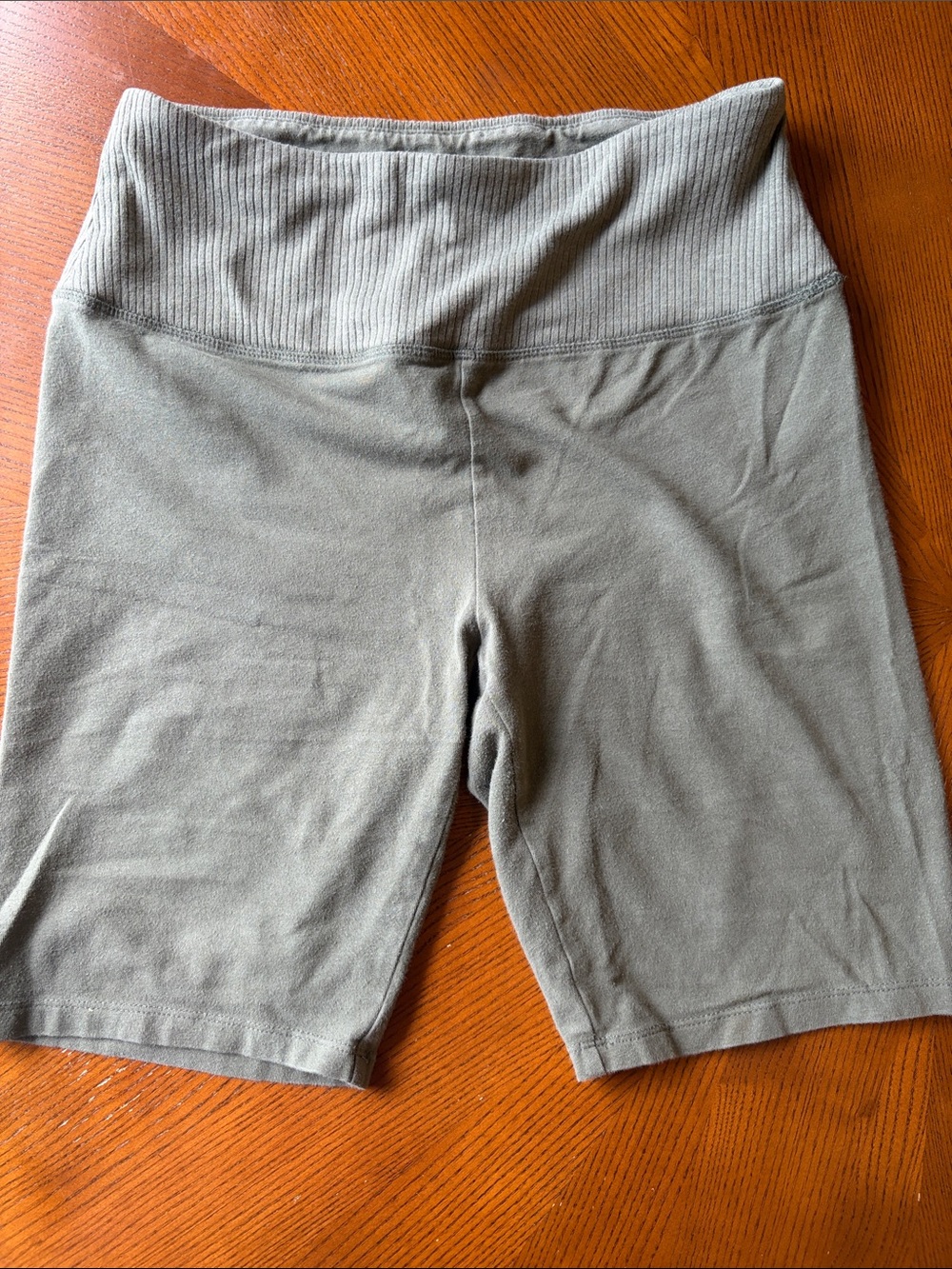 wild fable Olive Green High-Rise Bike Shorts